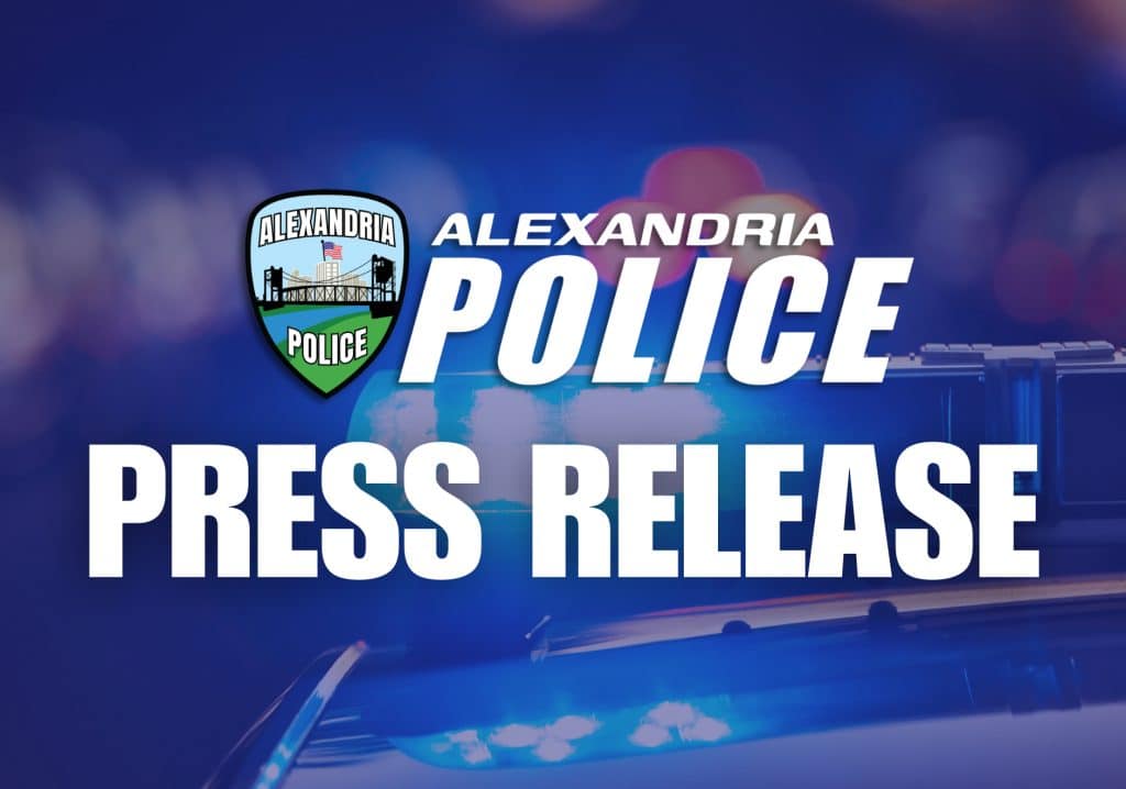 Alexandria Police Press Release