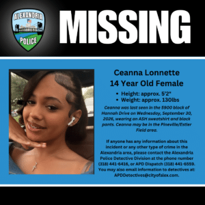 Missing Juvenile Ceanna Lonnette